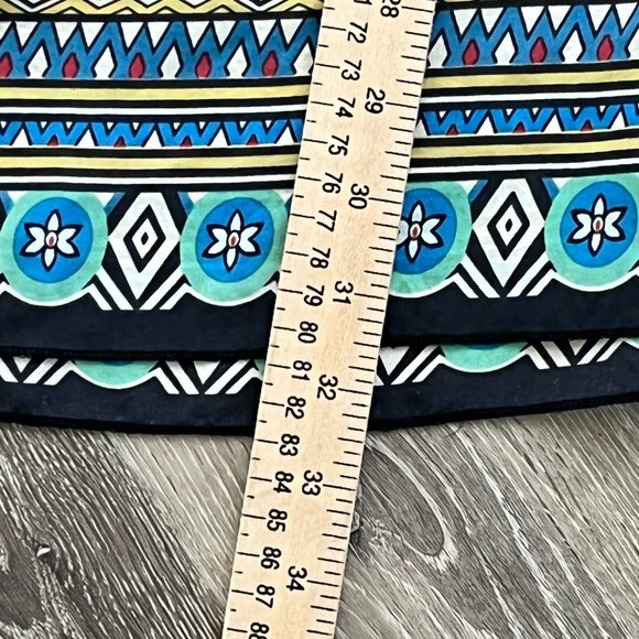 Johnny Was 100% Silk Floral Tunic Size XS - Picture 12 of 13